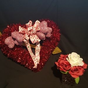 Valentine's day vase.